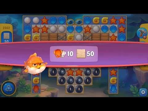 Fishdom. Hard Level 2352