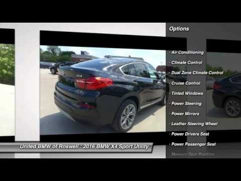 2016 BMW X4 Roswell GA 13881