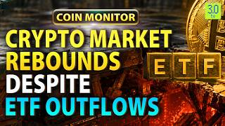 Crypto Market Rebounds Despite ETF Outflows | The Coin Monitor | 3.0 TV