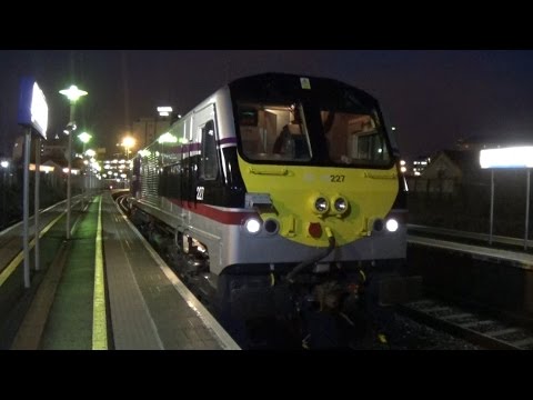 IE 201 Class loco 227 - Light Engine - Great Victoria Street 2/3/16