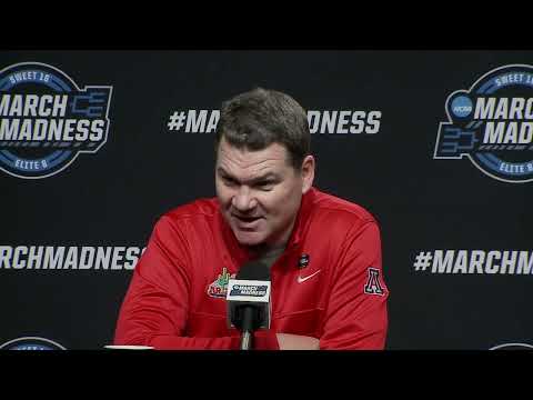 NCAA Press Conference - Tommy Lloyd & Players Postgame Clemson