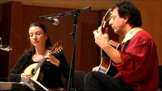 Caterina Lichtenberg and Mike Marshall - Bach Gigue in Dminor