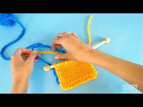 Perfect Way to Join Chunky Yarn (even in the middle of a row!)