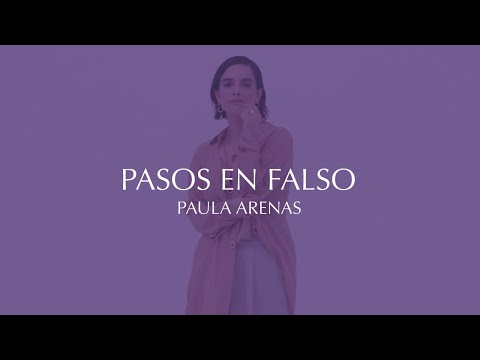 Paula Arenas - Pasos en Falso (Lyric Visualizer)