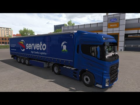 ETS 2 V1.36 2019  Ford F-MAX Special Delivered / 042 Driver