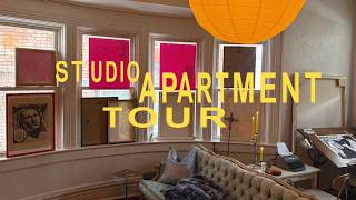 APARTMENT TOUR | Artist Studio in Old Victorian Mansion