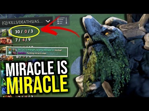 STOP THIS TINY PLS! - WTF Miracle Tiny 30 Kills 0 Death 7.14 | Dota 2