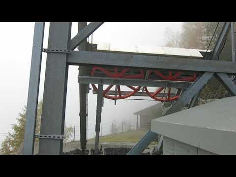 Luftseilbahn Göschenen Bitzi - Rötiboden Bergfahrt 2021 Kraftwerk Göschenen cable car Switzerland