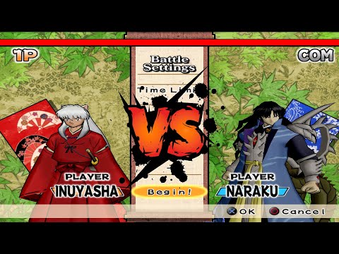 Inuyasha vs Naraku - InuYasha: Feudal Combat