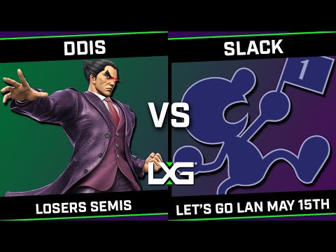 DDIS (Kazuya) vs Slack (Game & Watch) - Logitech G Let's Go LAN May 15th