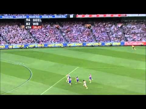 AFL 2009 2nd Qualifying Final - Geelong vs Western Bulldogs last 5 minutes