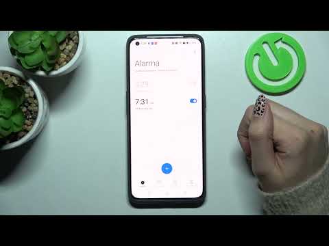Cómo poner el despertador en REALME GT 2 Pro - configurar una alarma