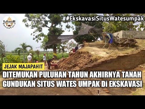 LAGI VIRAL !! Terbongkar Situs Majapahit Digundukan Tanah Selama Puluhan Tahun Akhirnya Diekskavasi