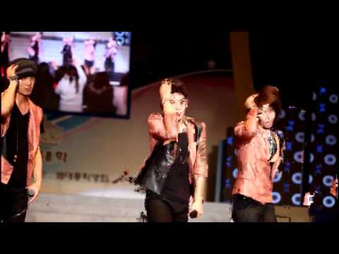 111027 teen top - clap ( ricky focused) @ Daekyung University Festival