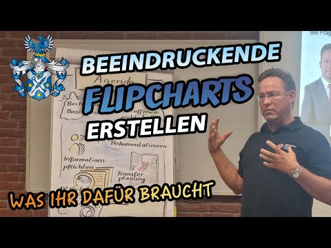 Beeindruckende Flipcharts selbst erstellen - was ihr dafür nur benötigt