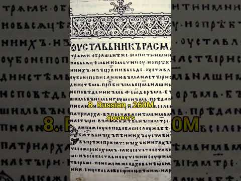 🌎 Top 10 Most Spoken Languages In The World 🌎 #dataverse #viral #trending #history