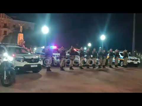 PM DE POÇOS DE CALDAS FAZ HOMENAGEM A MILITAR MORTO A TIROS EM CAMPO BELO