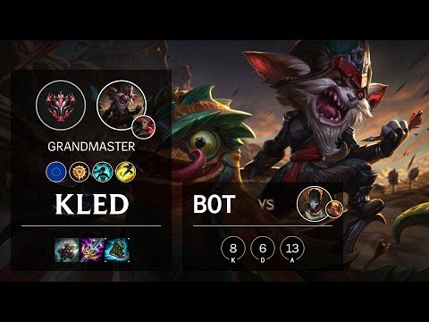 Kled Bot vs Jhin - EUW Grandmaster Patch 10.3
