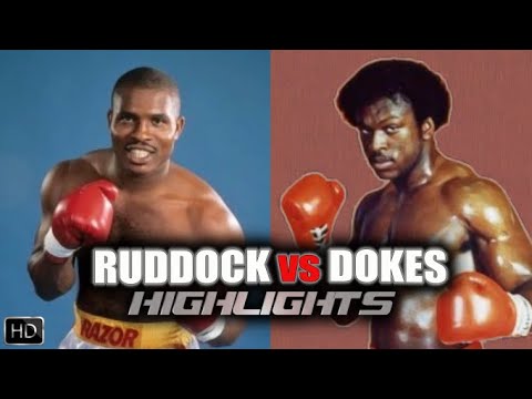 Razor Ruddock vs. Michael Dokes - Full Fight - Highlights, HD (Dokes Knocked Out Cold)