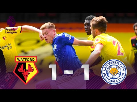 SÓ VALIA GOLAÇO? Melhores momentos de Watford 1 x 1 Leicester pela Premier League