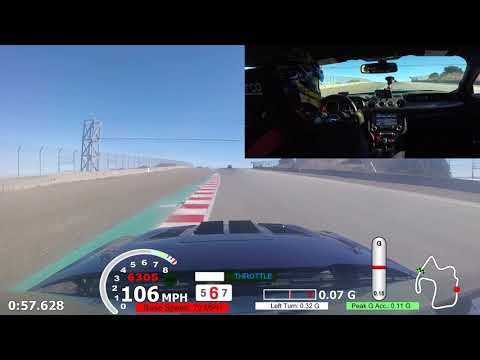 LAGUNA SECA 1:37.1 MUSTANG 2018 10SPEED