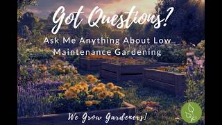 Low-Maintenance Gardening Secrets: Expert Tips on Plant Selection, Watering & Weed Control #garden 🌻