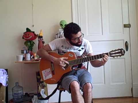 woody guthrie (cover) hard travelin, slowed down - played by miguel m valentine video thumbnail