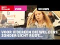 Voor iedereen die wel eens zonder licht rijdt... [RTV Utrecht]