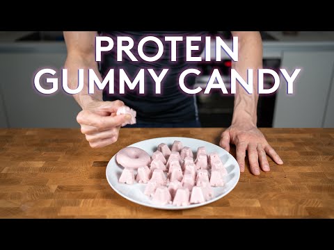 Healthy Gummy Candy that are High in Protein instead of Sugar (Low Calorie Gummies)
