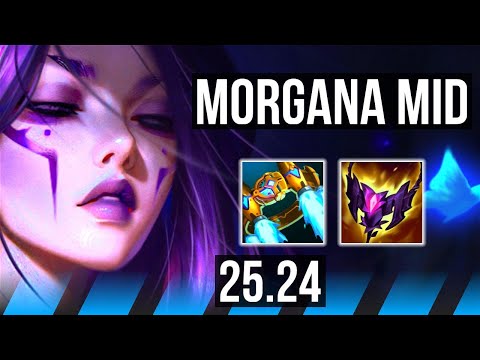MORGANA vs AKALI (MID) | KR Master | 25.24