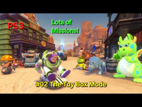Disney Pixar Toy Story 3 (PS3) #02 The Toy Box Mode|Lots Of Missions!