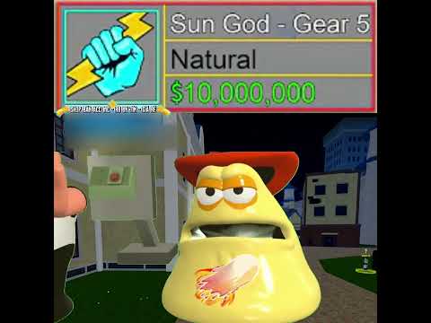 new update gear 5 (blox fruit) #bloxfruits #shorts #roblox #thaisunboy