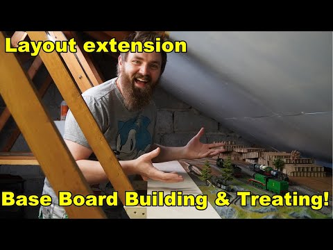 Building Up A Model Railway S1 Ep 29 | Base Board Building & Treatment