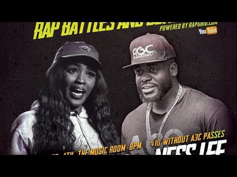 Bonnie Godiva vs Ness Lee & More Rap Battles @ A3C Festival 2017