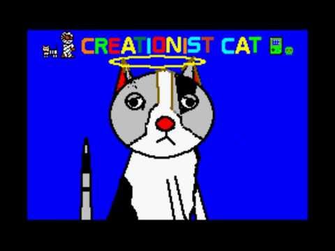 creationist cat 8 bit theme mix 2