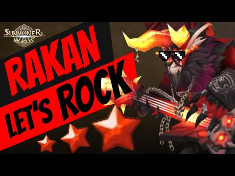 RAKAN. 🔥Let's Rock!🔥 Fire Chimera in Summoners War G3 RTA