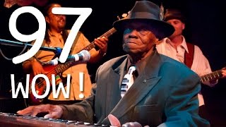 97 year old stuns crowd. Sings "BLUES" at Live Concert