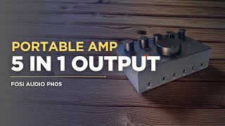 Review Fosi Audio PH05 Amplifier | Power Besar, Bisa colok 5 headphone! | Vindtech Review