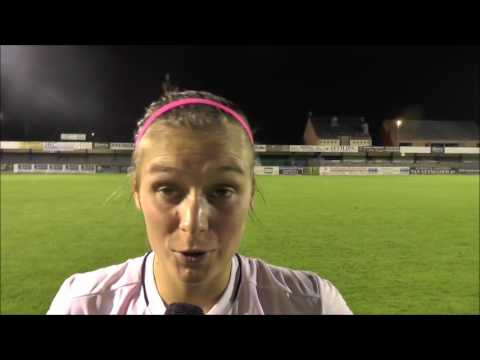 Anaëlle Wiard après Eva’s Tienen – RSC Anderlecht le 06.09.2016