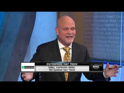 Minnesota Wild Rookie Kirill Kaprizov Scores A Hat Trick Against the Coyotes