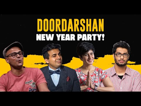 DOORDARSHAN NEW YEAR PARTY! | @TandonAmit @neetipalta9490 @GursimranKhamba  | Wake Up With Sorabh