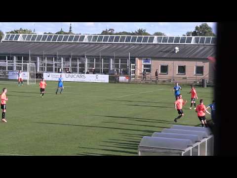 Hillerød Fodbold mod Haslev FC den 3. juni 2015.