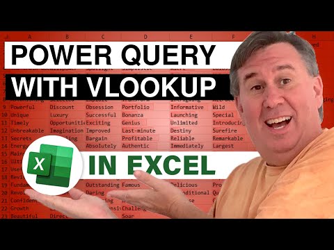 Excel Power Query with Easy VLOOKUP During Import - Episode 2292