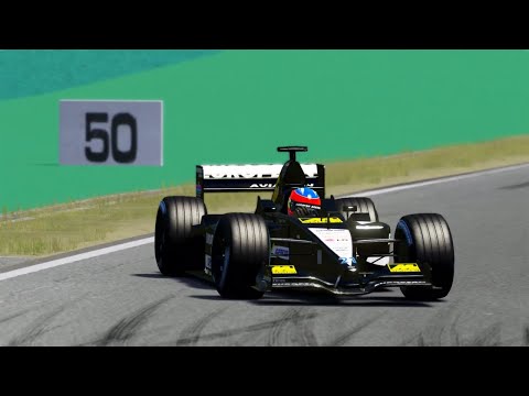 Thumbnail for ALONSO F1 2005 Minardi Cosworth PS05 Interlagos Hotlap | Assetto Corsa MOD by Ferrari, Cosworth