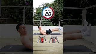 3 minutes abs workout at home ! 🔥