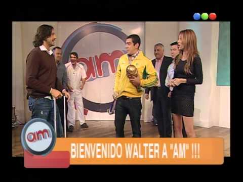 La vuelta de Walter Queijeiro de Sudáfrica - AM