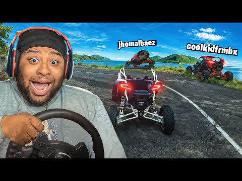 Gabe’s epic adventure in BeamNG.Drive off-road!! lol