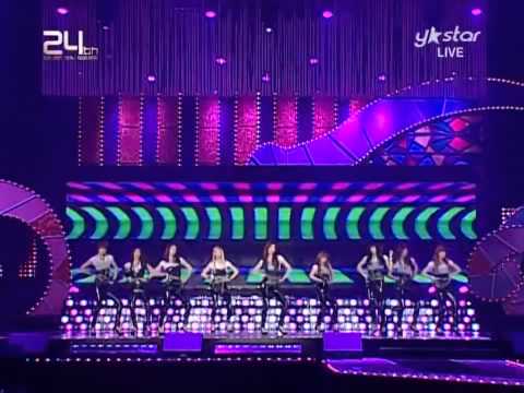 HD SNSD - Chocolate Love & Gee remix ver. Golden Disk Award 2009