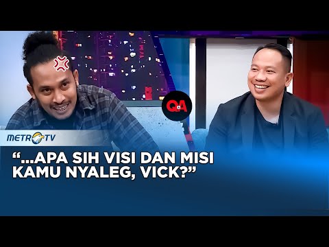 Abdur Kesal Saat Tanya Apa Visi dan Misi Vicky Prasetyo Nyaleg #qna