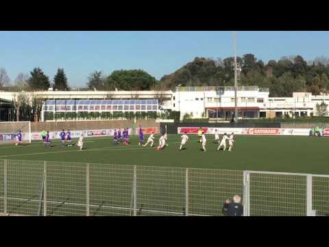 Giovanissimi Fascia B Elite Roma - Ostiamare Gol su punizione di Silvestri